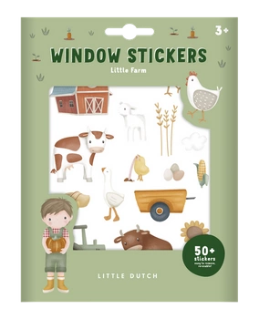 Little Dutch Naklejki na okno Little Farm 125599