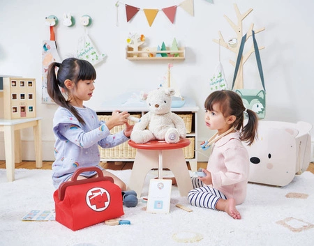 Zestaw lekarski z kuferkiem, Tender Leaf Toys