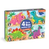 Mudpuppy Puzzle progresywne Mój przyjaciel dinozaur 4, 6, 9 i 12 elementów 2+