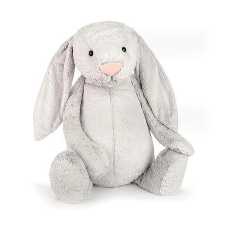 JellyCat Bashful Królik szary 108cm