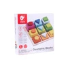 CLASSIC WORLD Układanka Geometryczna Klocki Sorter MONTESSORI 28 el.