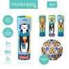 Mudpuppy Kalejdoskop Mix&Match Zwierzęta świata 3+