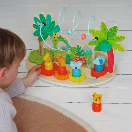 Zabawka wczesnorozwojowa ZOO 8 aktywności DJ06294