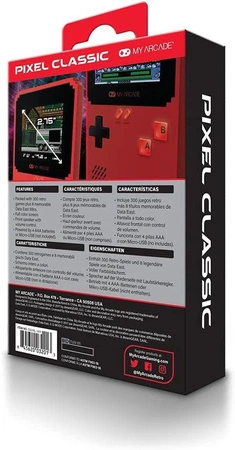 Konsola przenośna Pixel Classic (300 gier w 1)