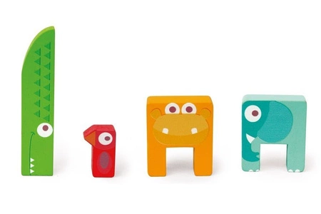 Scratch, gra zręcznościowa Piramida zwierzątka