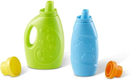 Kosz na pranie z dodatkami do prasowania deska żelazko 18608-Melissa & Doug, zabawa w dom