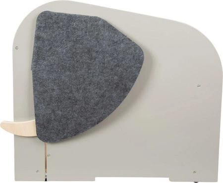 Drewniana skrzynia na zabawki z siedziskiem regał Słoń Small Foot 12423