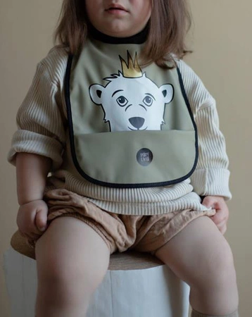 Baby Livia Śliniak Eucaliptus Miś 103-12