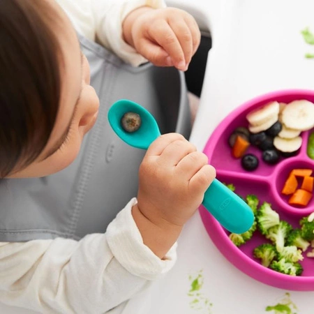 OXO Talerzyk Silikonowy Dzielony Pink