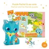 Puzzle tekturowe KOTEK PACHAT 24 el. DJ07207