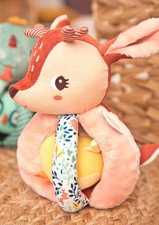 LILLIPUTIENS Grzechotka chwytak Sarenka Stella 6 m+