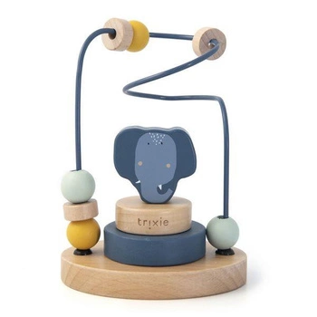 Labirynt z drewnianymi koralikami - Słoń