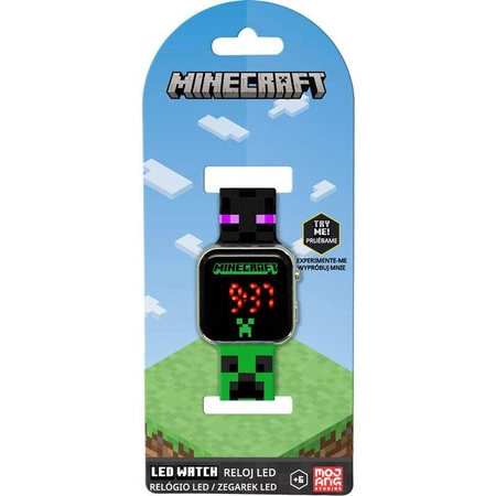 Mob heads Zegarek cyfrowy Minecraft
