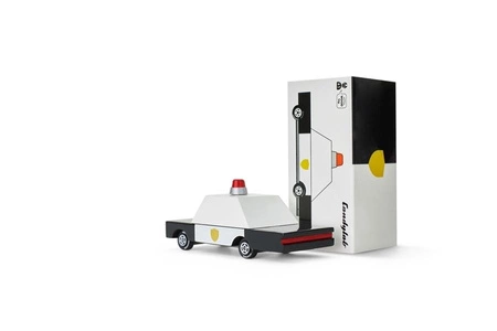 Candylab Samochód Drewniany Policja