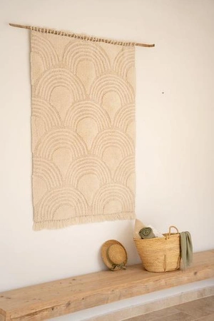 Little Dutch Dywan Rainbow Soft White 90 x 130 cm RU10192006