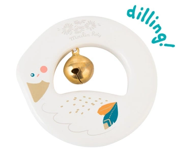 Drewniana grzechotka GĄSKA LE VOYAGE D'OLGA 714005