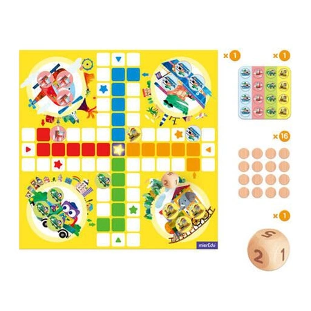 mierEdu Gra podróżna - Chińczyk ME118