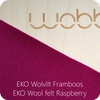Deska do balansowania Original z filcem, Raspberry, Wobbel