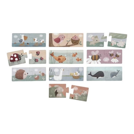 Little Dutch Duo puzzle Flowers & Butterflies LD4764