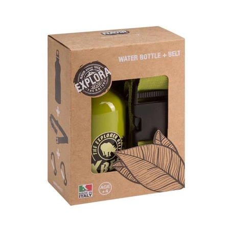 Navir, Butelka na wodę i pas z karabińczykami