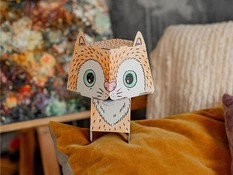 Kolorowanka 3D Cube head Kotek 3l+ MONUMI