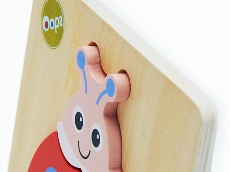 Oops Układanka Puzzle 3D Biedronka 12m+