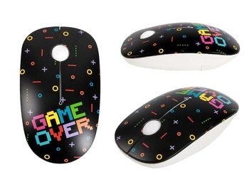 Mysz bezprzewodowa i-Total motyw "gejmingowy"