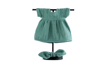 Komplet: Sukienka i Opaska Pin Up Frosty Green ROZMIAR 38 - Lillytoy