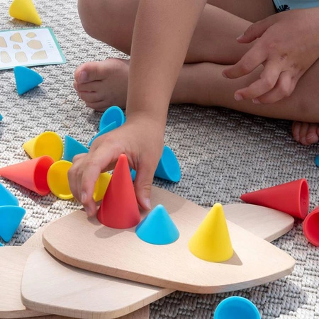 OPPI Kreatywny zestaw konstrukcyjny mały Piks Small 24 elementy 3+