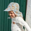 Lassig Czapka przeciwsłoneczna z daszkiem i osłoną karku UV80 Splash & Fun Lew powder blue, rozm. 50/51