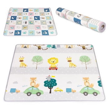 Mata piankowa dla dzieci edukacyjna dwustronna zwijana alfabet ECOTOYS