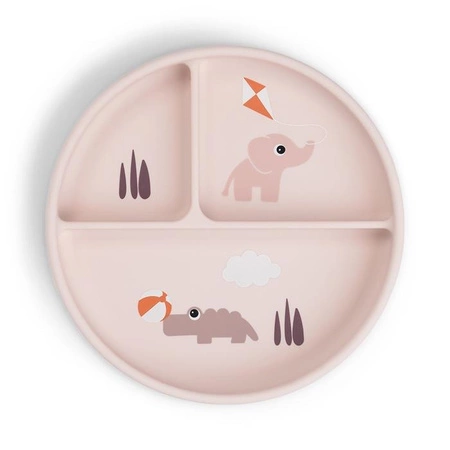 Done by Deer Talerzyk z Przyssawką Sitick&Stay Playground Powder