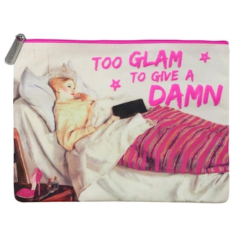 Duża Płaska Kosmetyczka, Saszetka - Santoro Masterpieces - Too Glam