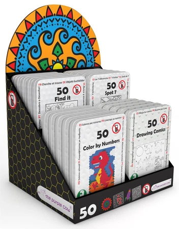 Podróżne łamigłówki The Purple Cow - 50 Rysowanie komiksów