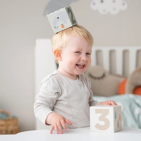 Done by Deer Kostki do Układania Wieży 5szt Deer Friends