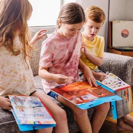 Naklejki wielorazowe Psi Patrol Restickable Stickers Flip-Flap Pad – Ultimate Rescue Melissa & Doug 33255