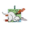 JellyCat - „Winter Tails” Książeczka Sensoryczna dla Dzieci
