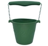 Składane wiaderko do wody i piasku Scrunch Bucket - Ciemny Zielony
