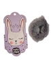 Gumka do włosów Cuty Clips Snails - Fluffy Bunny Grey