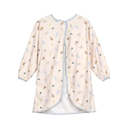 Lassig Fartuch z długim rękawem wodoodporny Happy Fruits Light blue