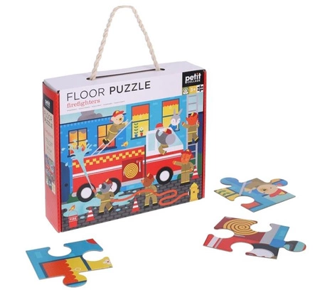 Petit Collage Puzzle Podłogowe Straż Pożarna