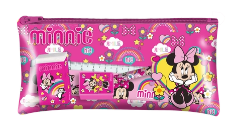 Zestaw piśmienniczy w saszetce Minnie 5 elementów WD21667