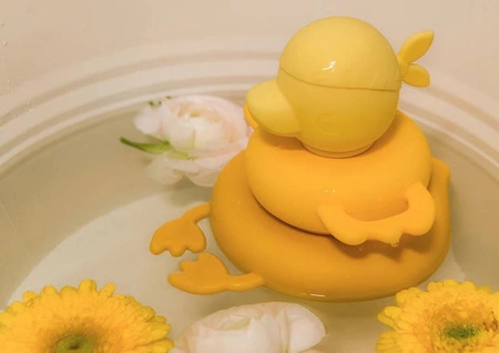 LILLIPUTIENS Silikonowa piramida do kąpieli Kaczorek Gaspard 12 m+