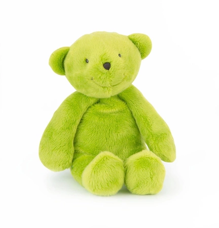 Maskotka miś zielony 30 cm 881047