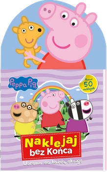 Ubrania na każdą okazję. Świnka Peppa. Naklejaj bez końca