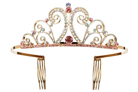 Souza! Tiara wsuwana z klejnotami złota Chapira