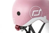 SCOOTANDRIDE Kask z odblaskami XXS-S dla dzieci 1-5 lat Rose Cat