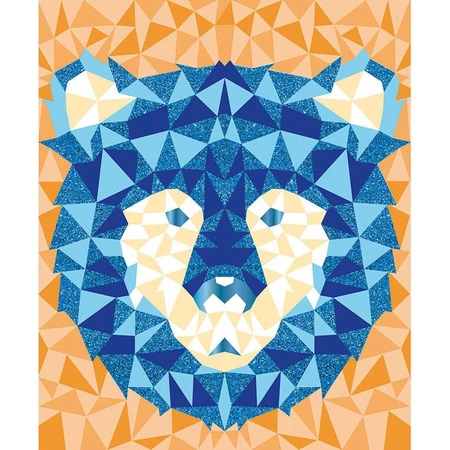 Zestaw kreatywny Mozaika Leśne zwierzęta Misterix 7+, Janod