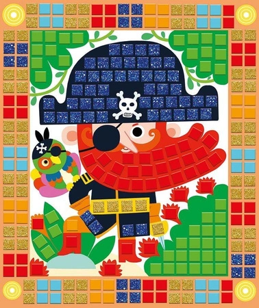 Zestaw kreatywny Mozaika Piraci 5+, Janod