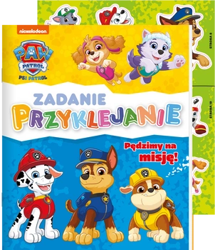 Pędzimy na misję! Psi Patrol. Zadanie Przyklejanie